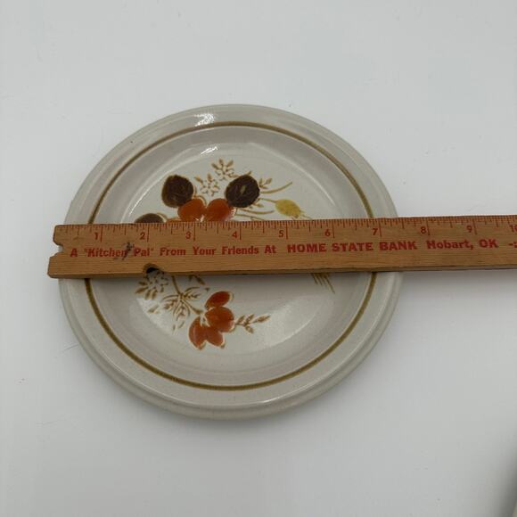 Vintage Salad Plates Highlands Pattern by Mikasa Set of 2 - Picture 6 of 8